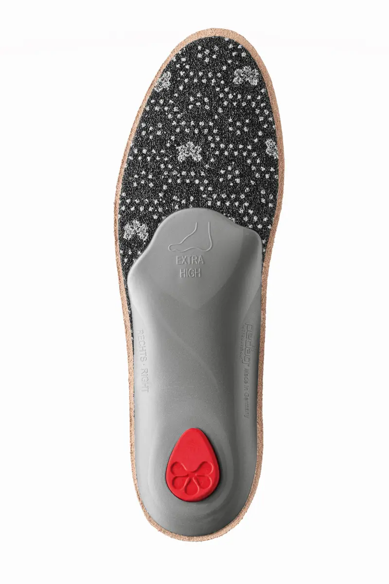 pedag Viva High Arch Support Insoles Leather Shoe Inserts Women 9/Men 6 (27.8cm x 10.1cm x 3.1cm) | German Engineered Orthotics for Plantar Fasciitis - view 6