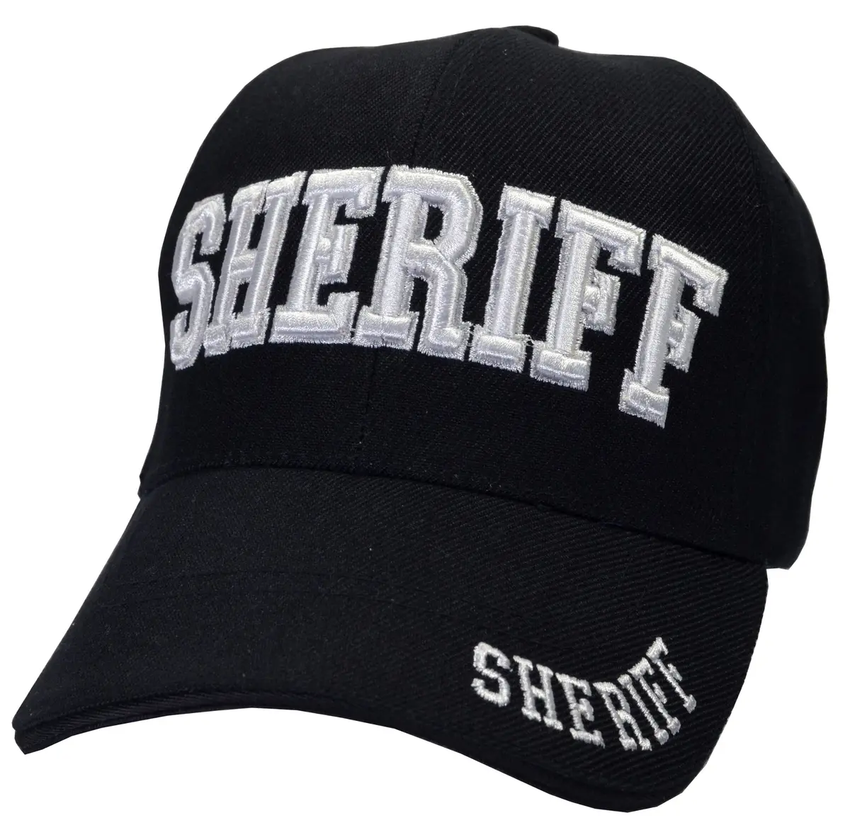 IncredibleGifts Sheriff Hat Baseball Cap | Adjustable Wool & Acrylic, One Size Fits All - main product image