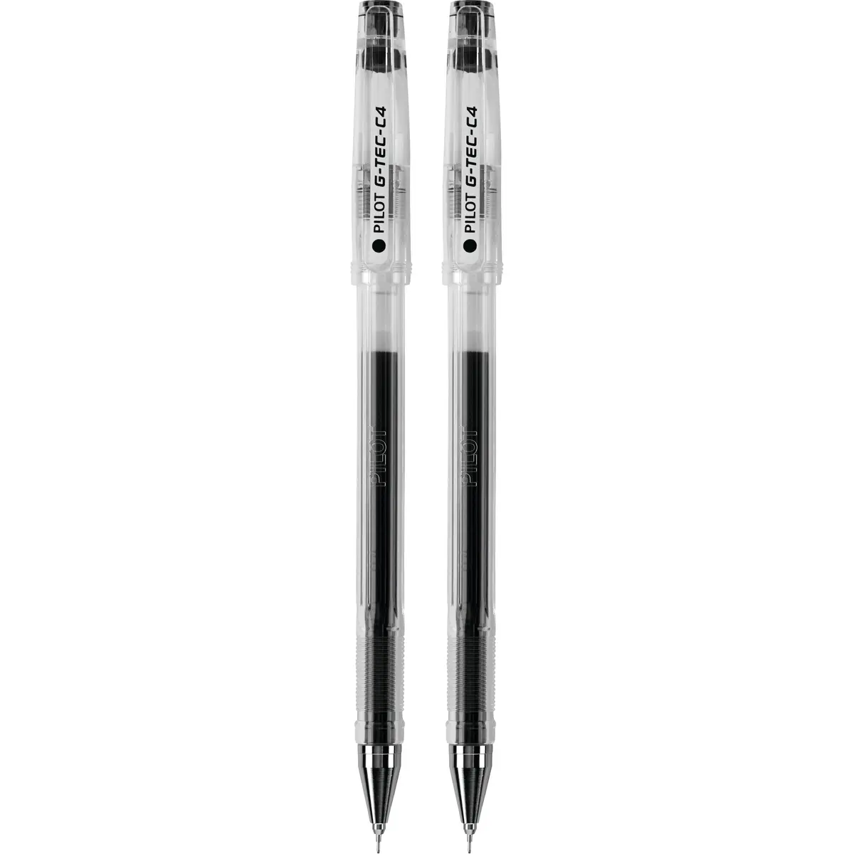 PILOT G-Tec-C Gel Ink Rolling Ball Pens Ultra Fine Point 0.4mm Black Ink 2-Pack | Smooth Ink Flow - view 3