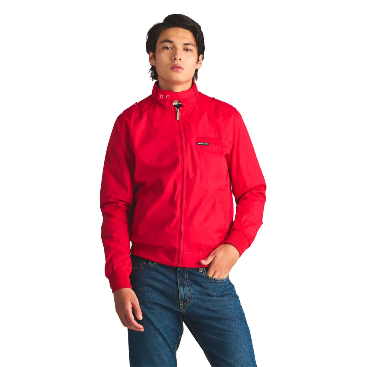 Members Only Classic Iconic Racer Jacket XL | Water-Resistant Slim Fit Windbreaker - view 5
