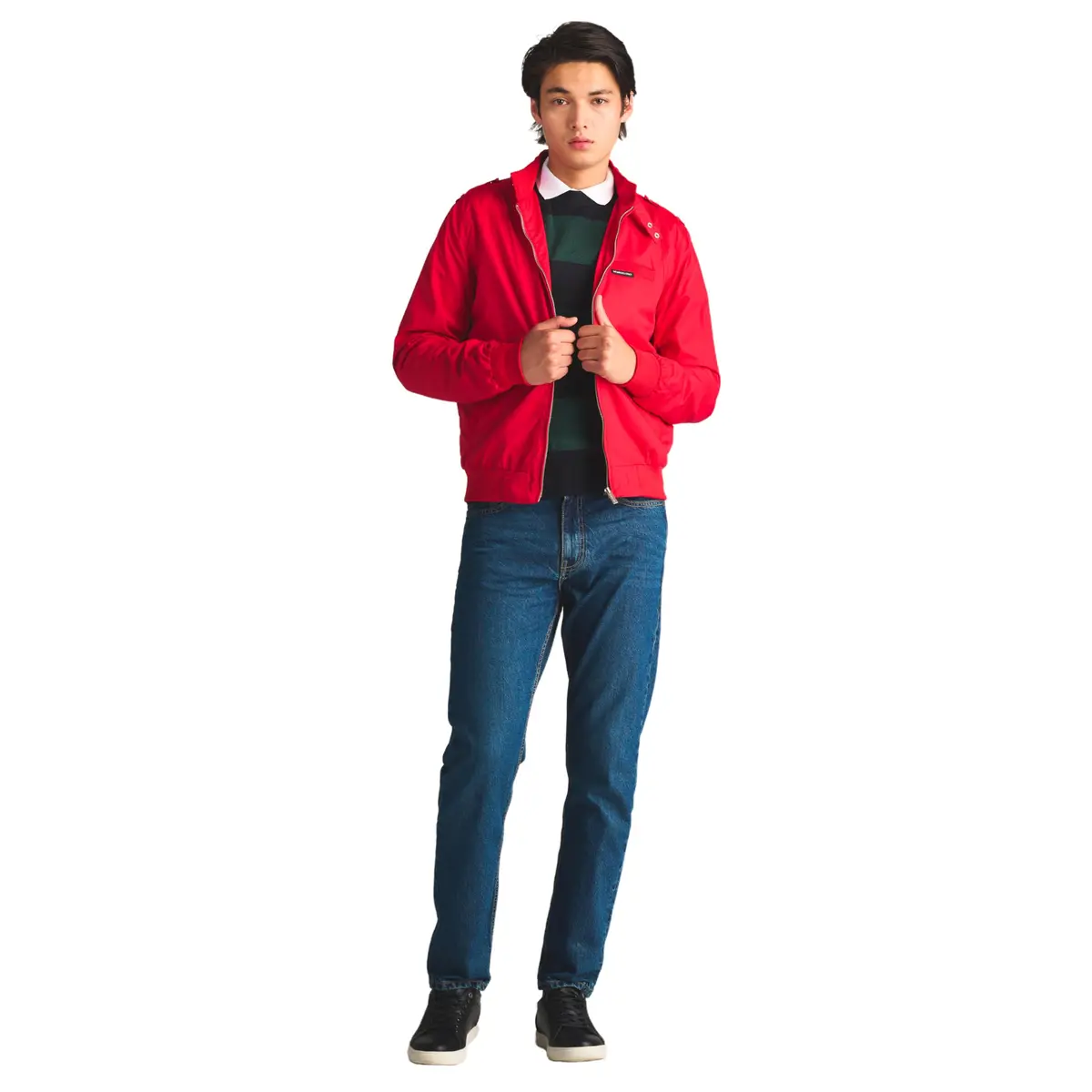 Members Only Classic Iconic Racer Jacket XL | Water-Resistant Slim Fit Windbreaker - view 2
