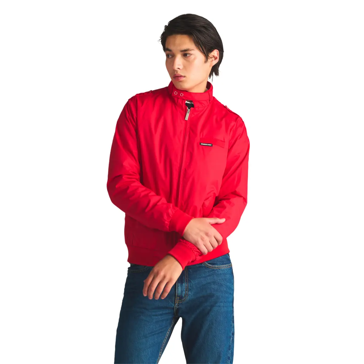 Members Only Classic Iconic Racer Jacket XL | Water-Resistant Slim Fit Windbreaker - view 3