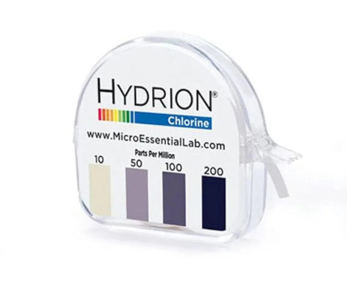 Mel Hydrion Chlorine Test Paper 15 ft | 10-200ppm Range for Sanitizer Verification - view 2