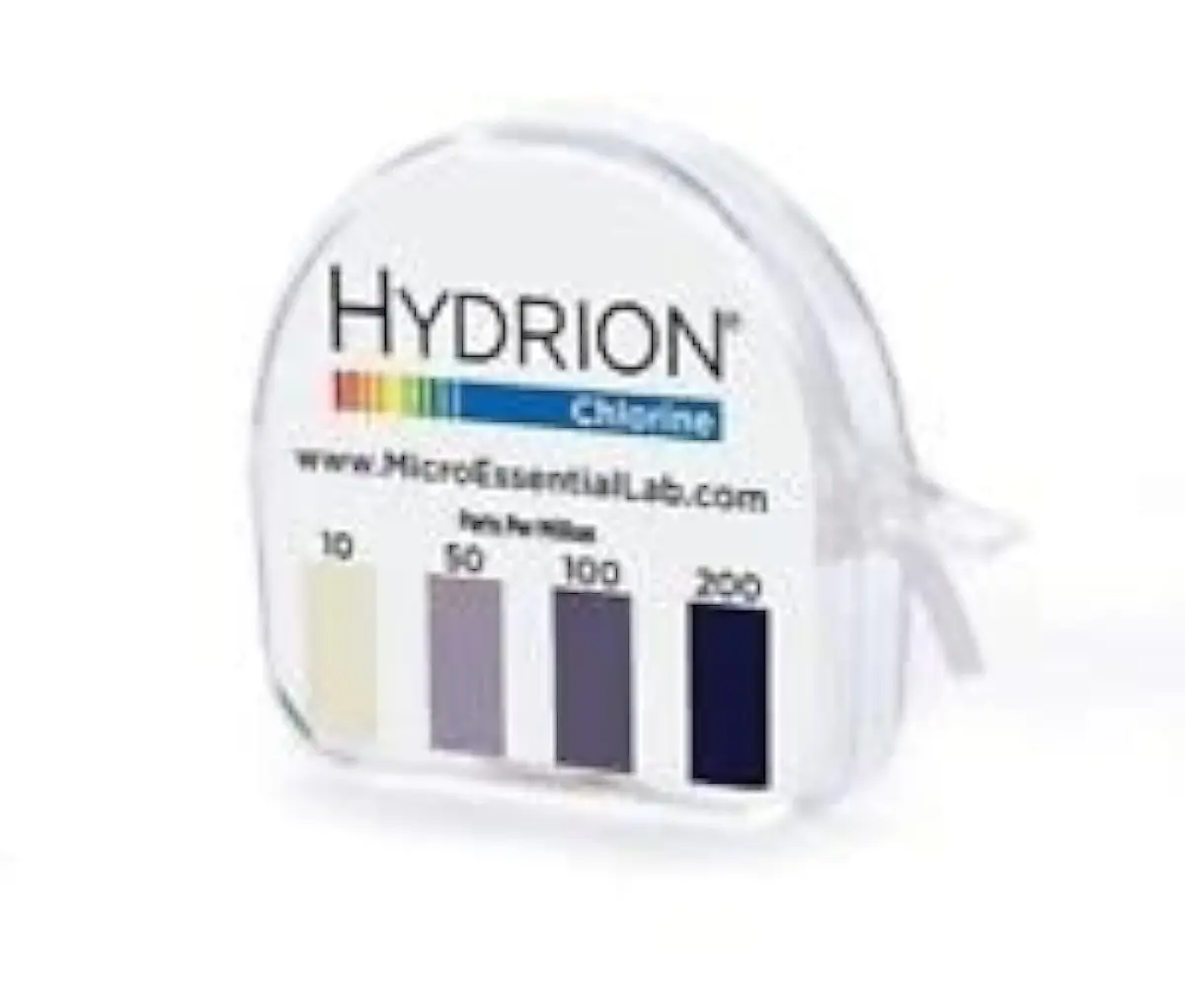 Mel Hydrion Chlorine Test Paper 15 ft | 10-200ppm Range for Sanitizer Verification - view 3