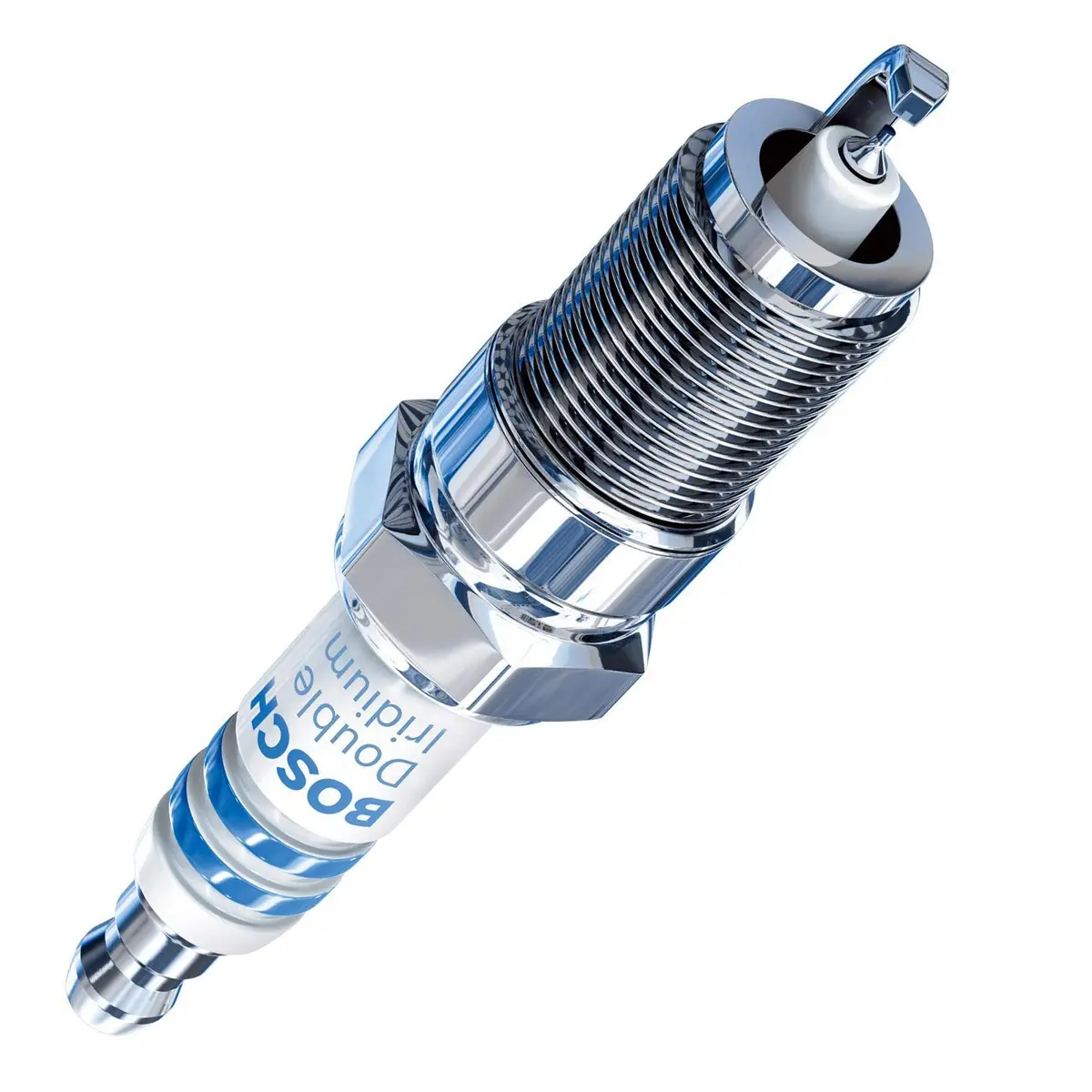 Bosch Spark Plug Double Iridium OE Fine Wire 1 Count | OE-Grade Replacement for Gasoline Engines - main product image