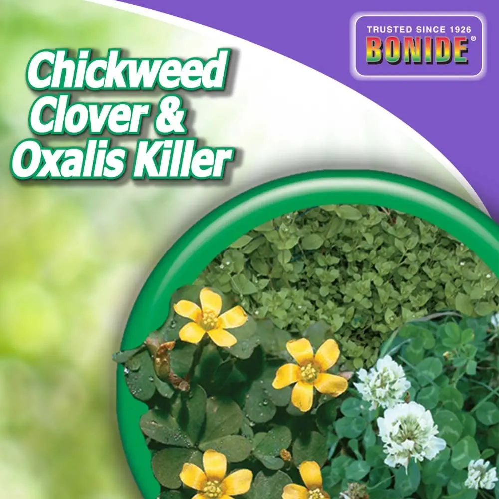 Bonide Chickweed, Clover & Oxalis Killer, 16 oz Concentrate | Powerful Weed Control for Lawns - view 7