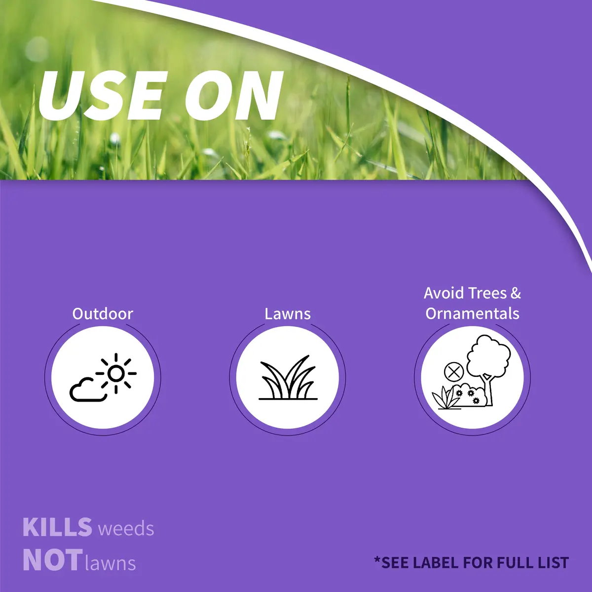 Bonide Chickweed, Clover & Oxalis Killer, 16 oz Concentrate | Powerful Weed Control for Lawns - view 2