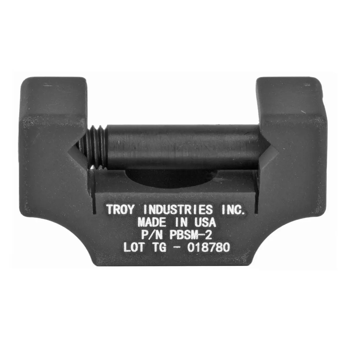 Troy Industries Q.D. 360 Push Button Rail Mount Without Swivel, Black | Solid Plastic, One Size - view 2