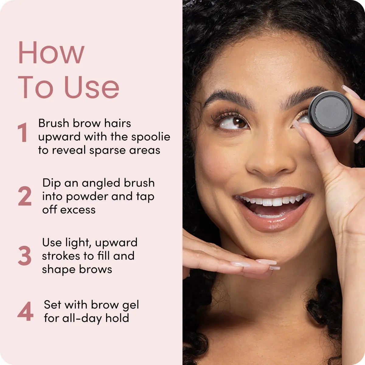 billion dollar brows Eyebrow Powder Taupe | Natural, Matte Finish, 1 Pan - view 5