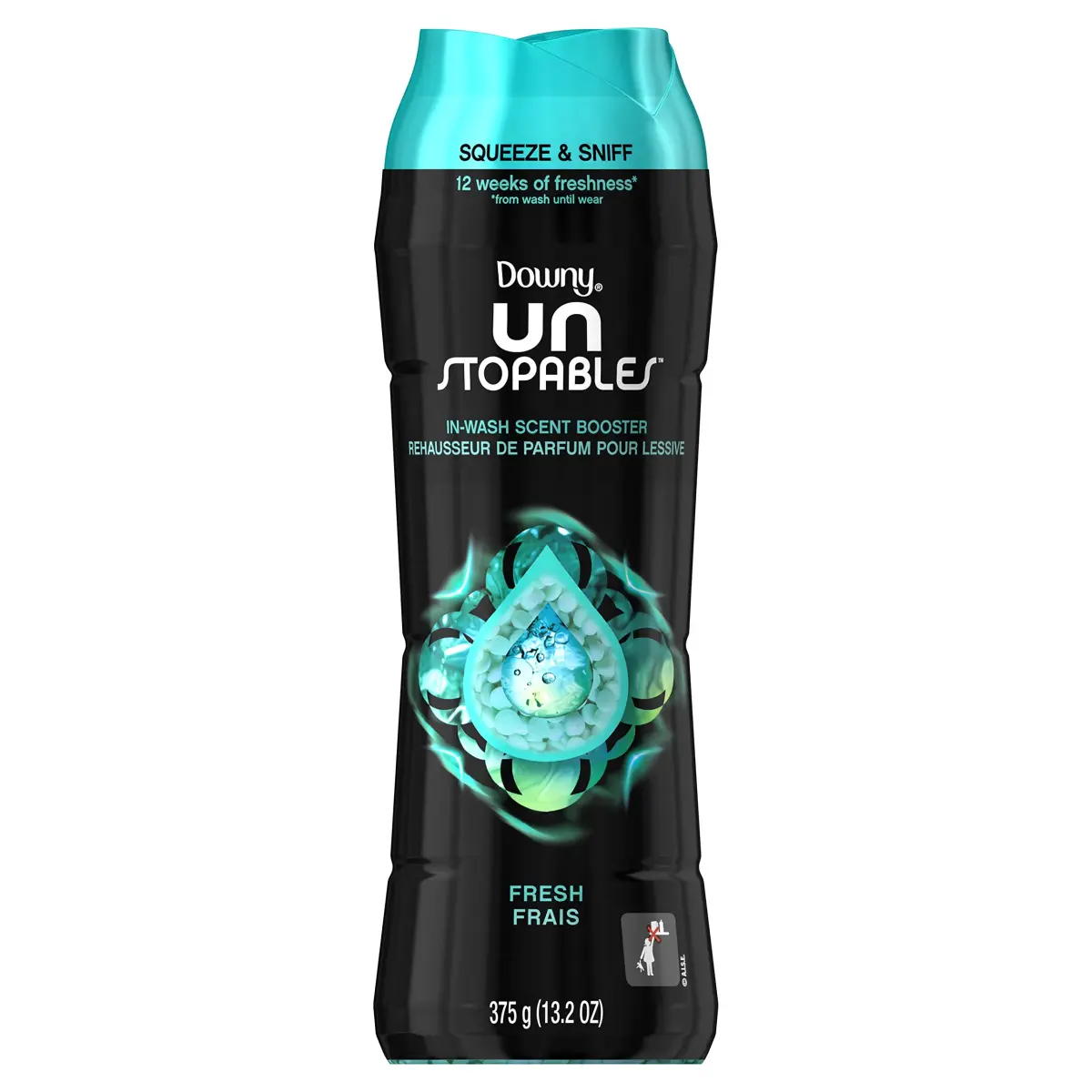 Downy Unstopables In-Wash Scent Booster Beads Fresh Scent 375g | Lasting Freshness for Your Fabrics - main product image