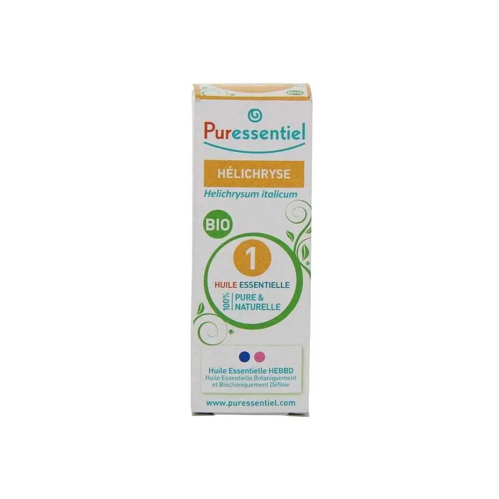 Puressentiel Organic Everlasting Essential Oil 5 ml | Relaxes & Relieves Stress - view 2