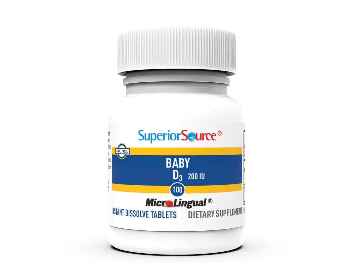 Superior Source Baby Vitamin D3 100 Ct | Supports Immune, Teeth & Bone Health - view 4