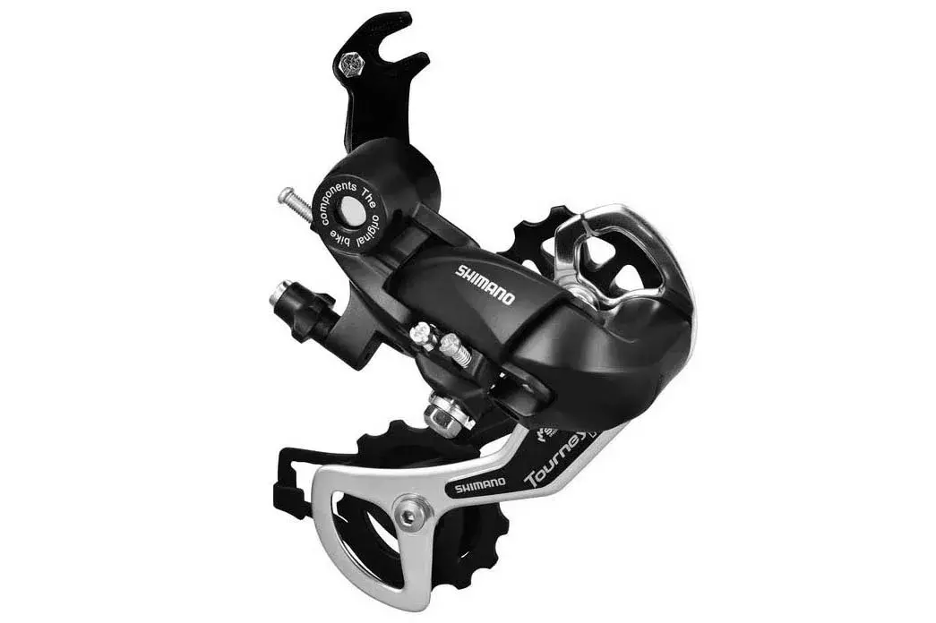Shimano Tourney RD-TY300-SGS Rear Derailleur 6/7-Speed 34T Capacity, Black | Long Cage for Wide Gearing - main product image