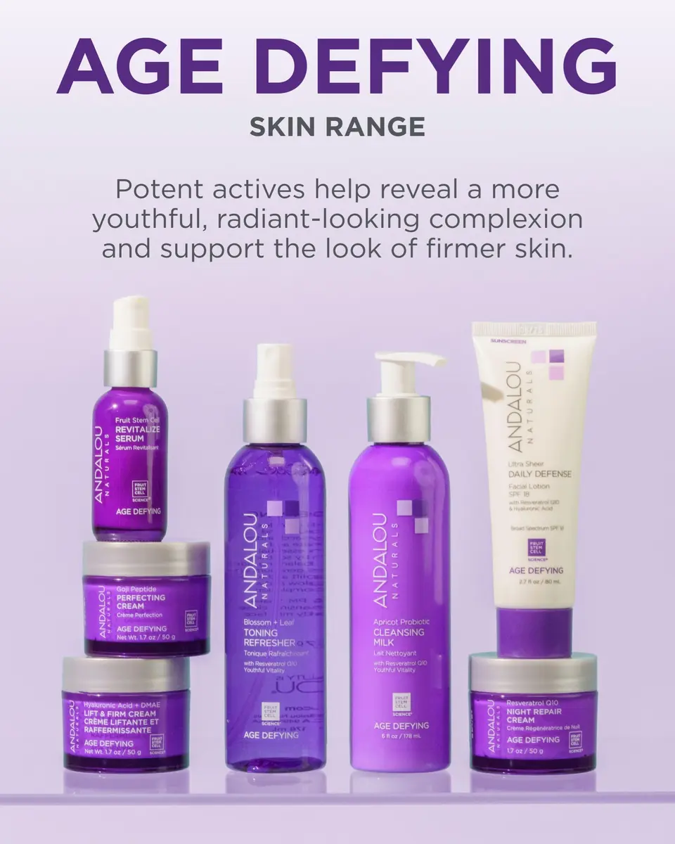 Andalou Naturals Age Defying Apricot Probiotic Cleansing Milk 178ml (6 fl oz) | Gentle Hydrating Cleanser for Dry Skin - view 6