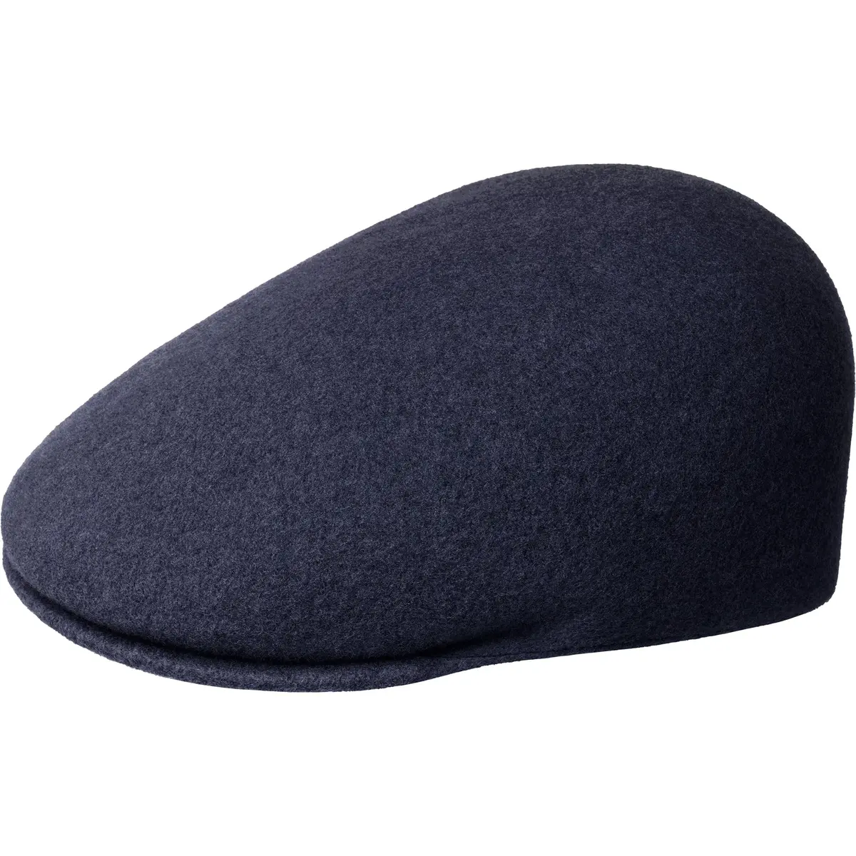 Kangol Seamless Wool 507 Flat Cap Dark Blue | Classic Wool Cap for Men - main product image