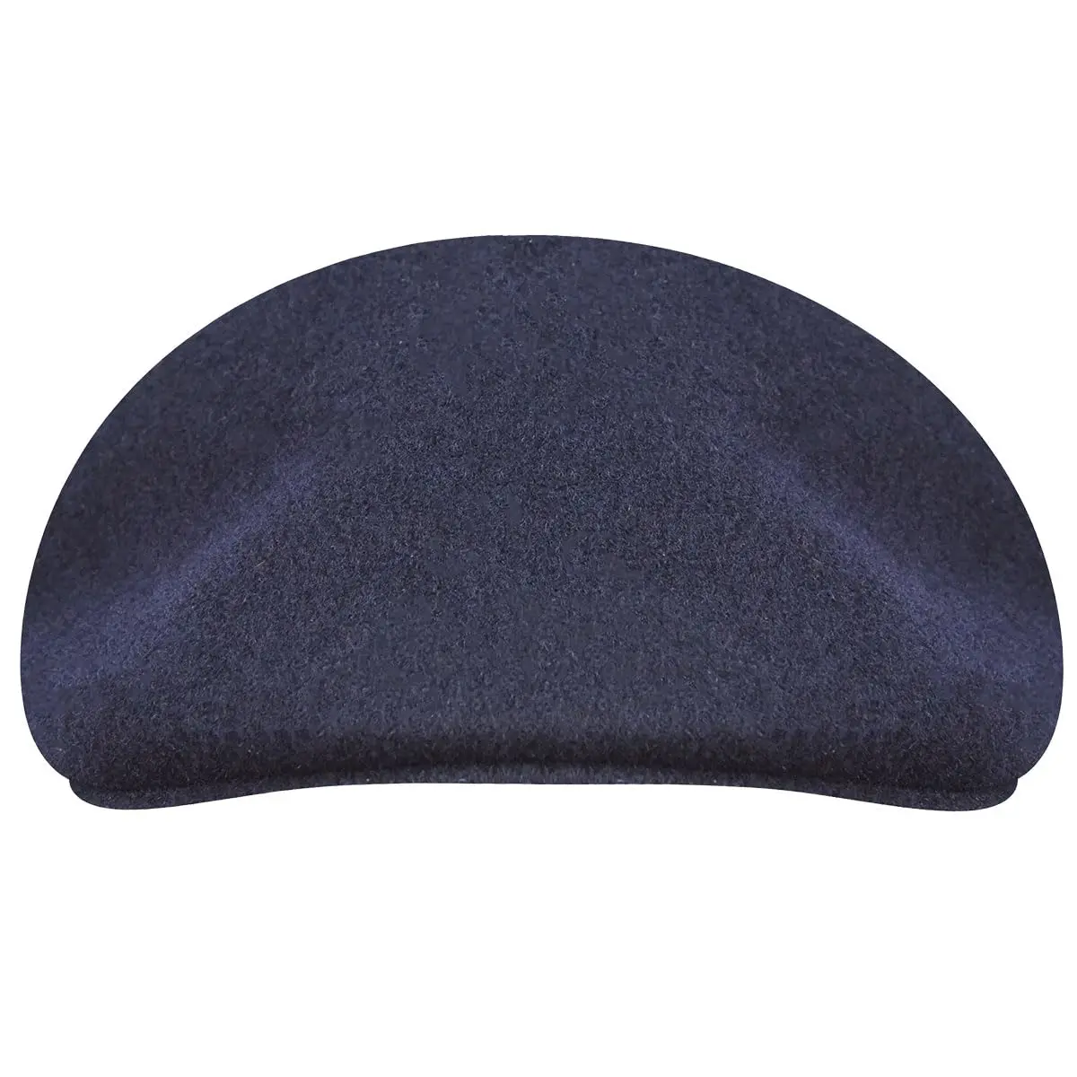 Kangol Seamless Wool 507 Flat Cap Dark Blue | Classic Newsboy Style for Men & Women - view 6