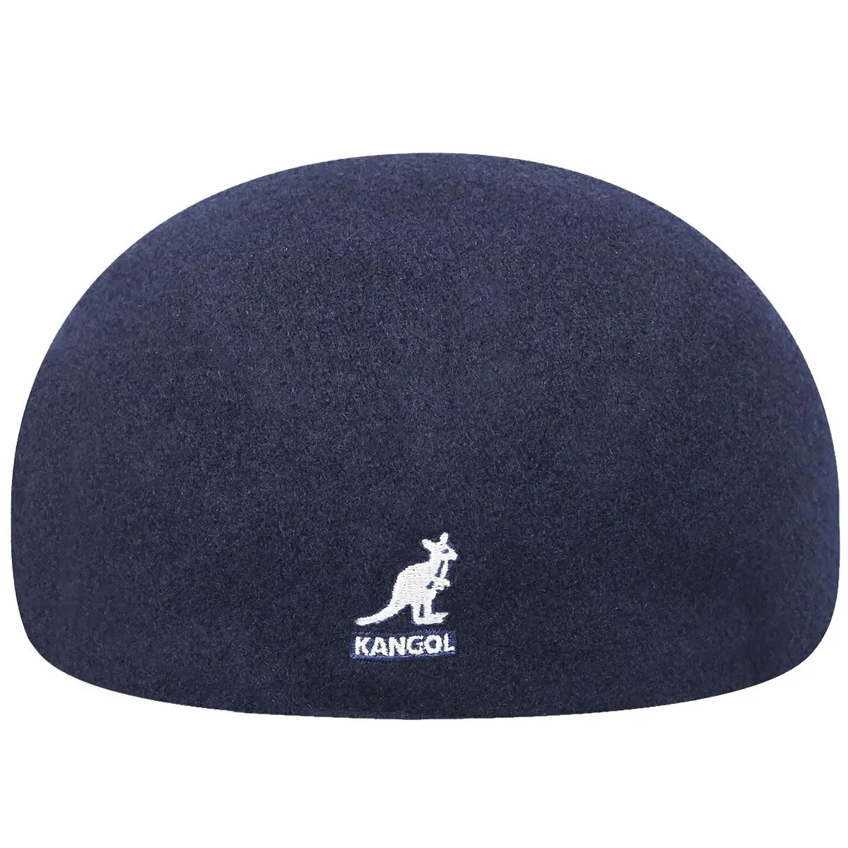 Kangol Seamless Wool 507 Flat Cap Dark Blue | Classic Newsboy Style for Men & Women - view 8