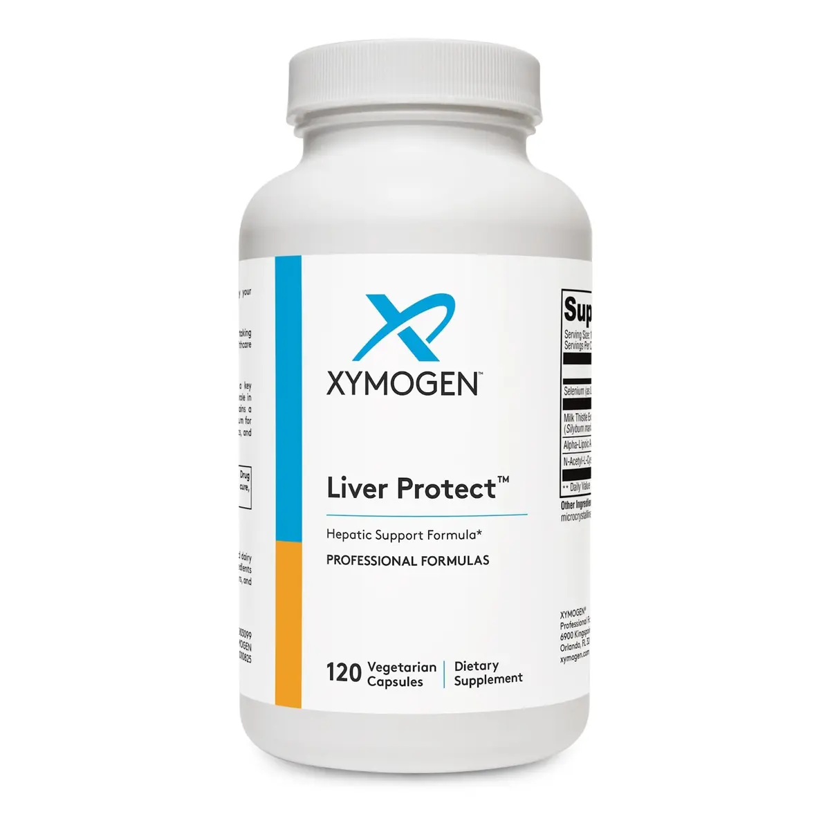 XYMOGEN Liver Protect 120 Capsules | Supports Liver & Glutathione Production - main product image