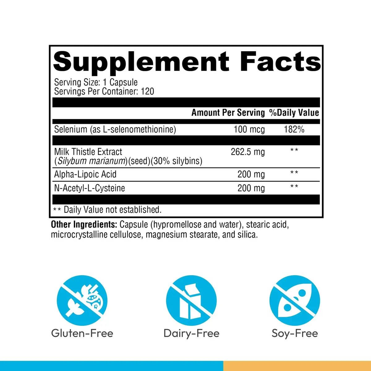 XYMOGEN Liver Protect 120 Capsules | Supports Liver & Glutathione Production - view 2