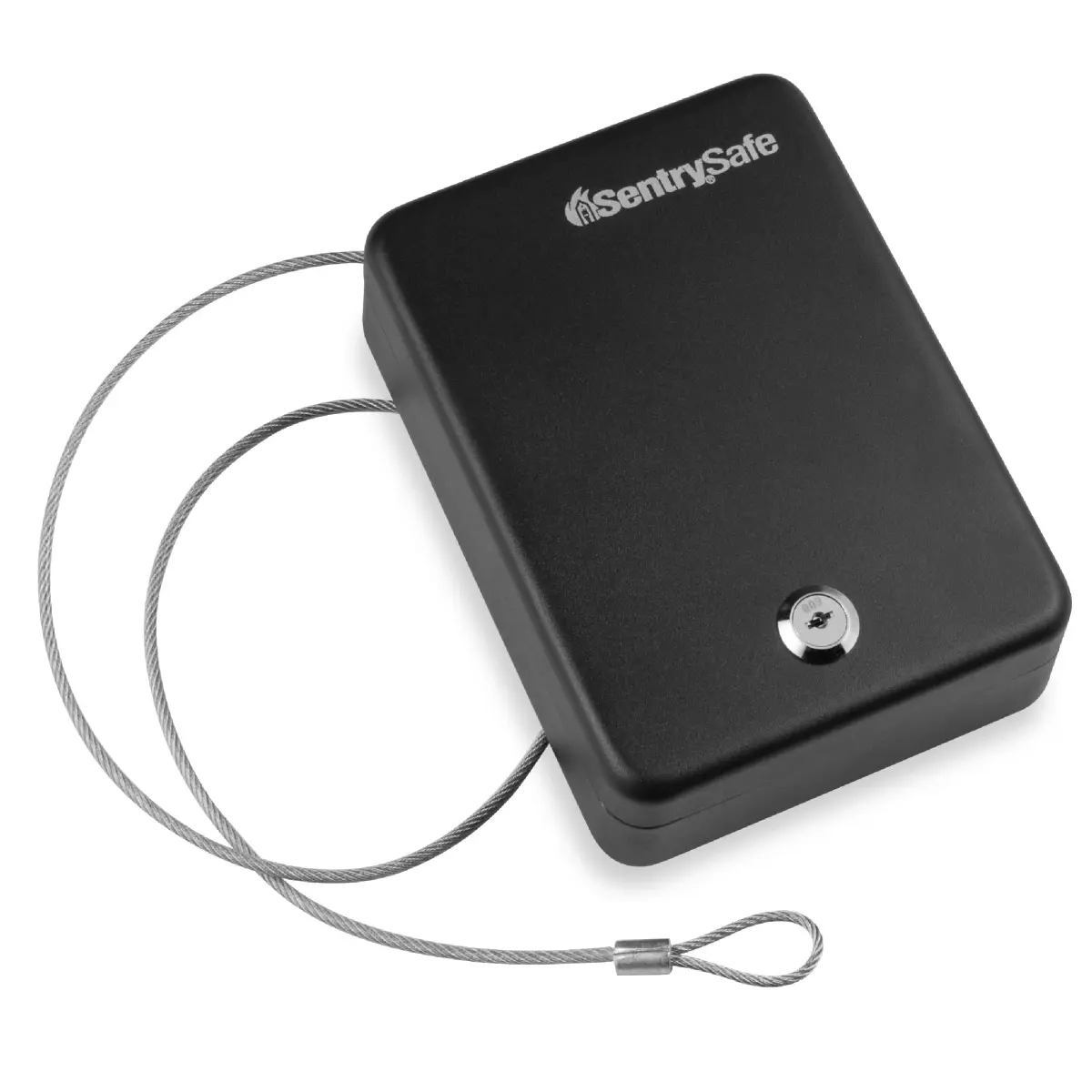 SentrySafe P005K Mini Lock Box 2.6 H x 5.9 W x 8.0 inches | Secures Money, Passports, Valuables - main product image