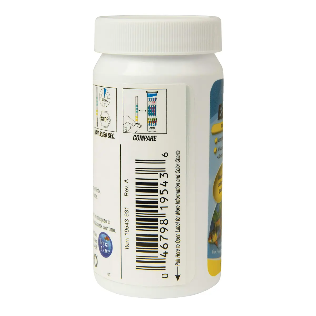 Tetra EasyStrips 6-in-1 Aquarium Water Test Strips, 100 Count | Accurate Water Quality Monitoring - view 3