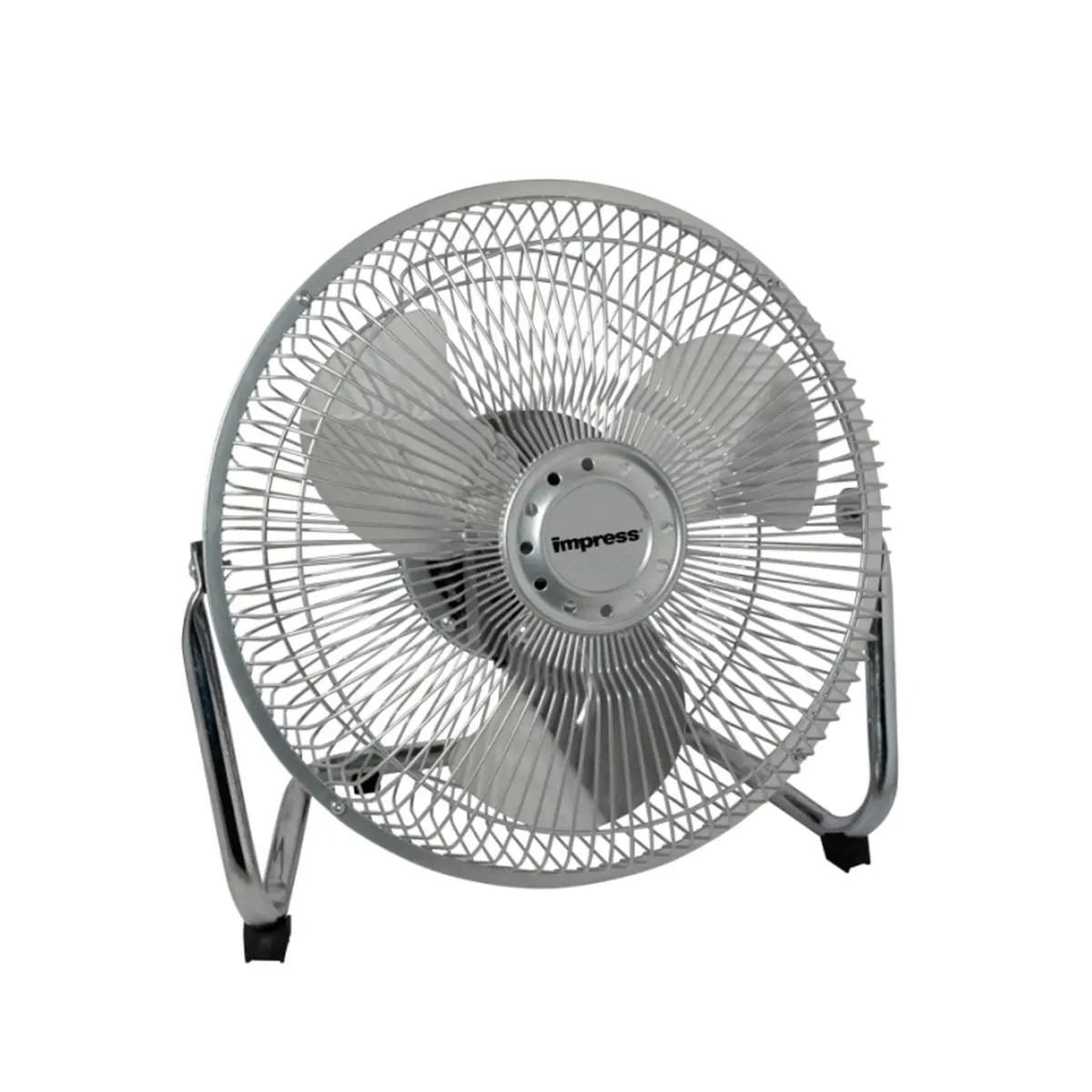 Better Chef 9-Inch Diameter High-Velocity Floor Fan | 3-Speed Chrome Finish, 5 lbs - main product image