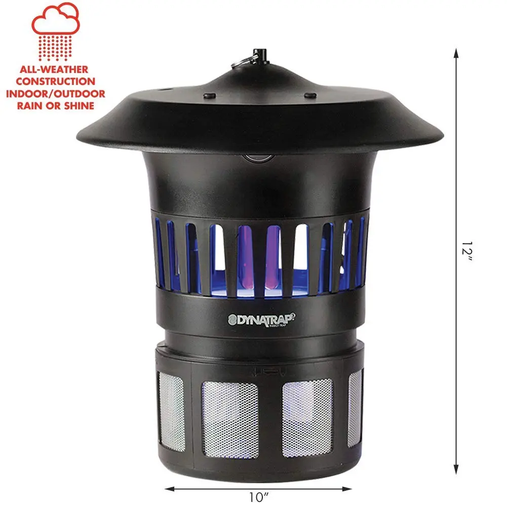 DynaTrap DT1100 Insect Trap 1/2 Acre Coverage | Attracts & Kills Mosquitoes, Flies, Wasps, Moths - view 2