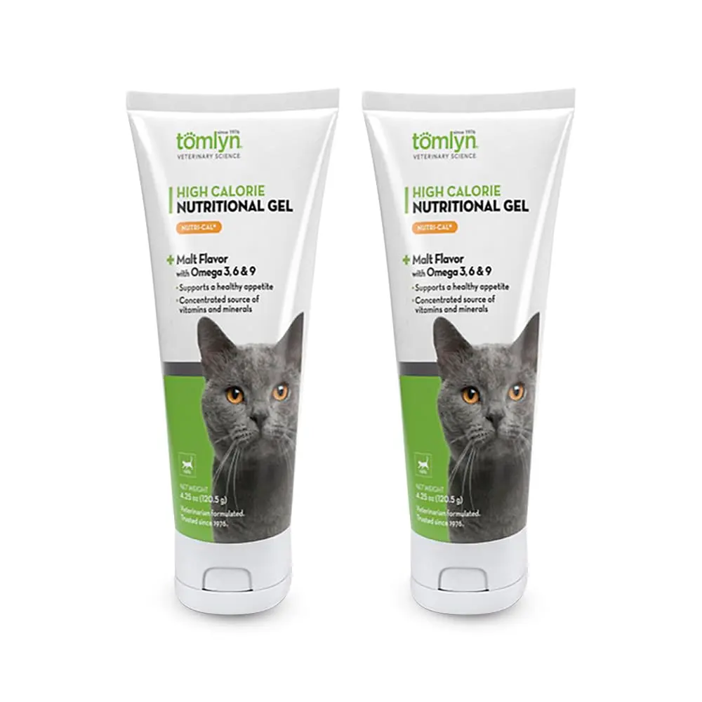 Tomlyn Nutri-Cal High Calorie Gel for Cats | Adult Cat | 4.25 oz (Pack of 2) | Supports Weight Gain & Energy - main product image