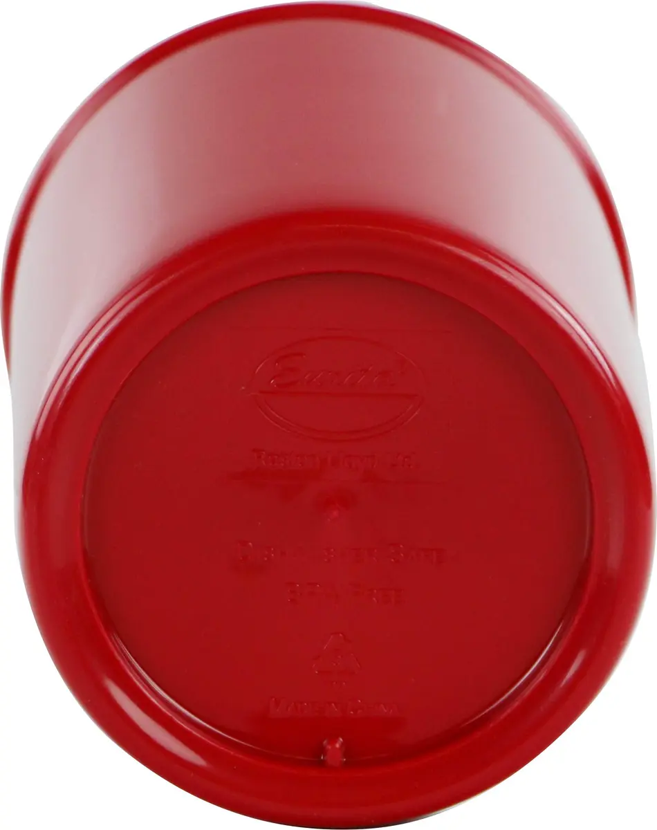 Reston Lloyd Calypso Basics Plastic Utensil Holder, Red | Brighten Kitchen & Organize Utensils - view 2