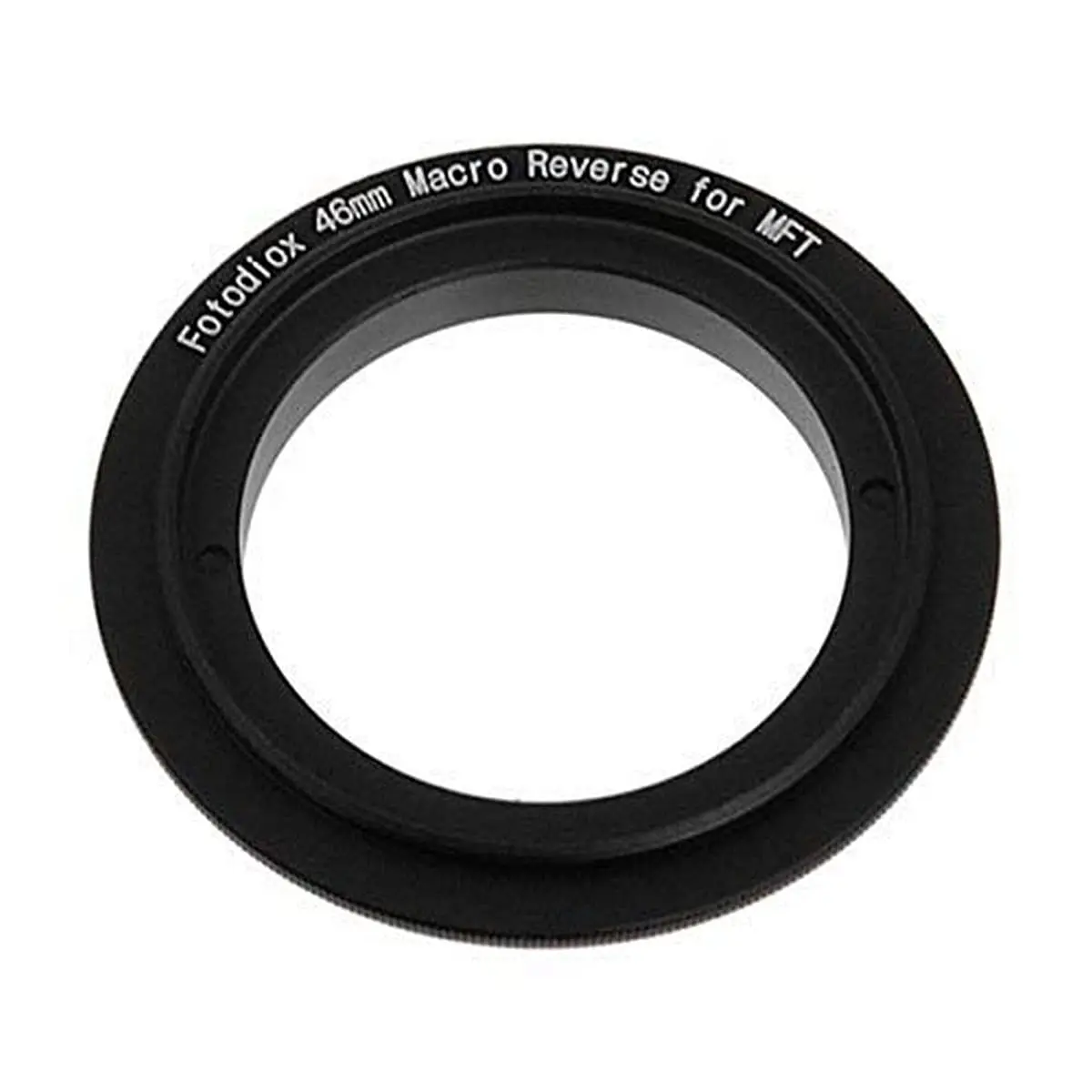 Fotodiox 46mm Filter Thread Macro Reverse Mount Adapter Ring for MFT Micro 4/3 Cameras | Extreme Macro Photography - main product image