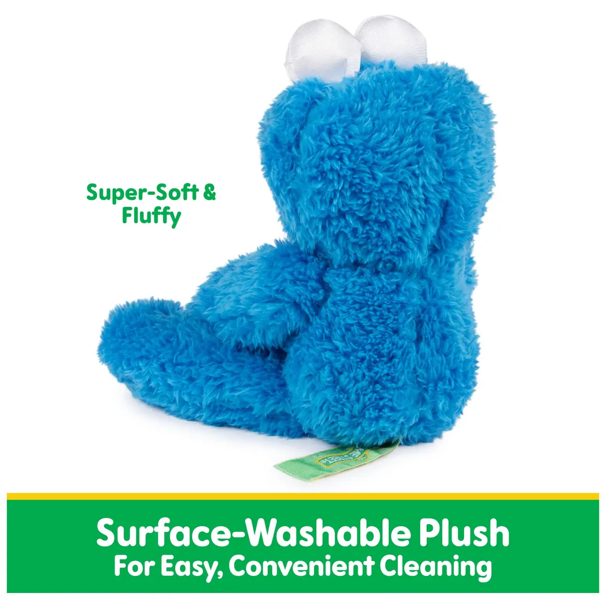 GUND Sesame Street Cookie Monster Take Along Buddy 13-Inch Plush | Soft, Huggable & Portable for Ages 1+ - view 8