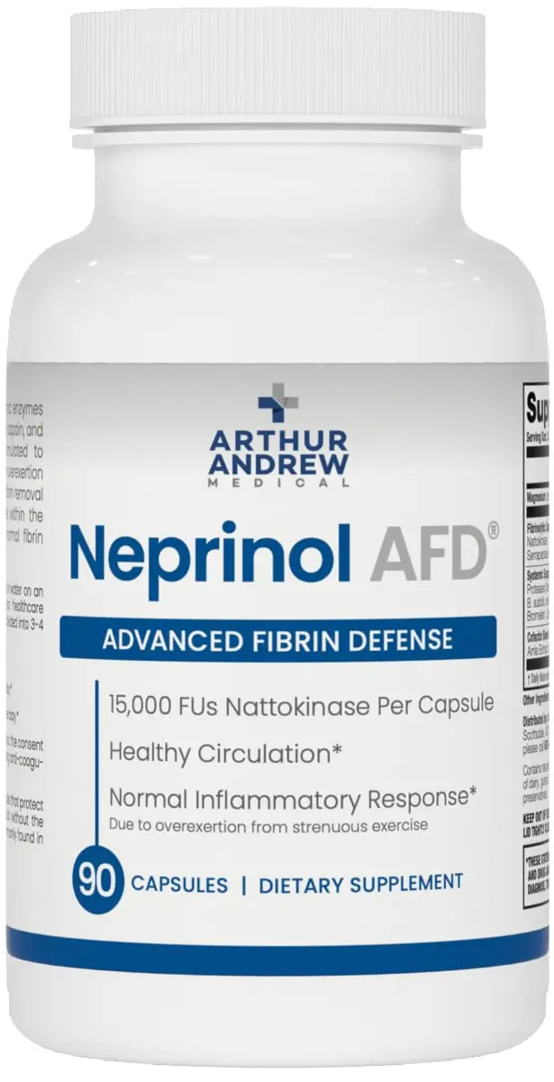 Arthur Andrew Medical Neprinol AFD Multi-Enzyme Blend 90 Count | Supports Immune, Circulation & Digestion - main product image