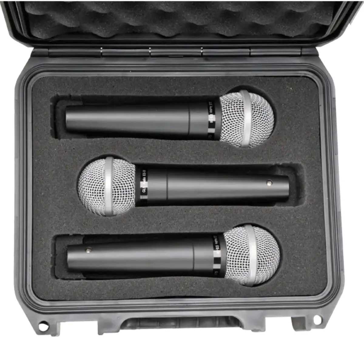 SKB iSeries Waterproof Microphone Hard Case with 3-Slot Foam Interior | Protects Mics Up to 8.5-inch Long - view 7