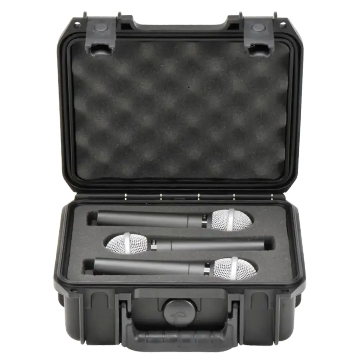 SKB iSeries Waterproof Microphone Hard Case with 3-Slot Foam Interior | Protects Mics Up to 8.5-inch Long - view 9
