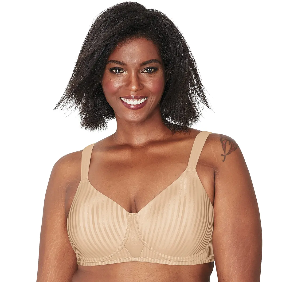 Playtex Secrets All over Smoothing Wireless Bra 36DDD | Full Coverage, Seamless Fit for Full Figures - main product image