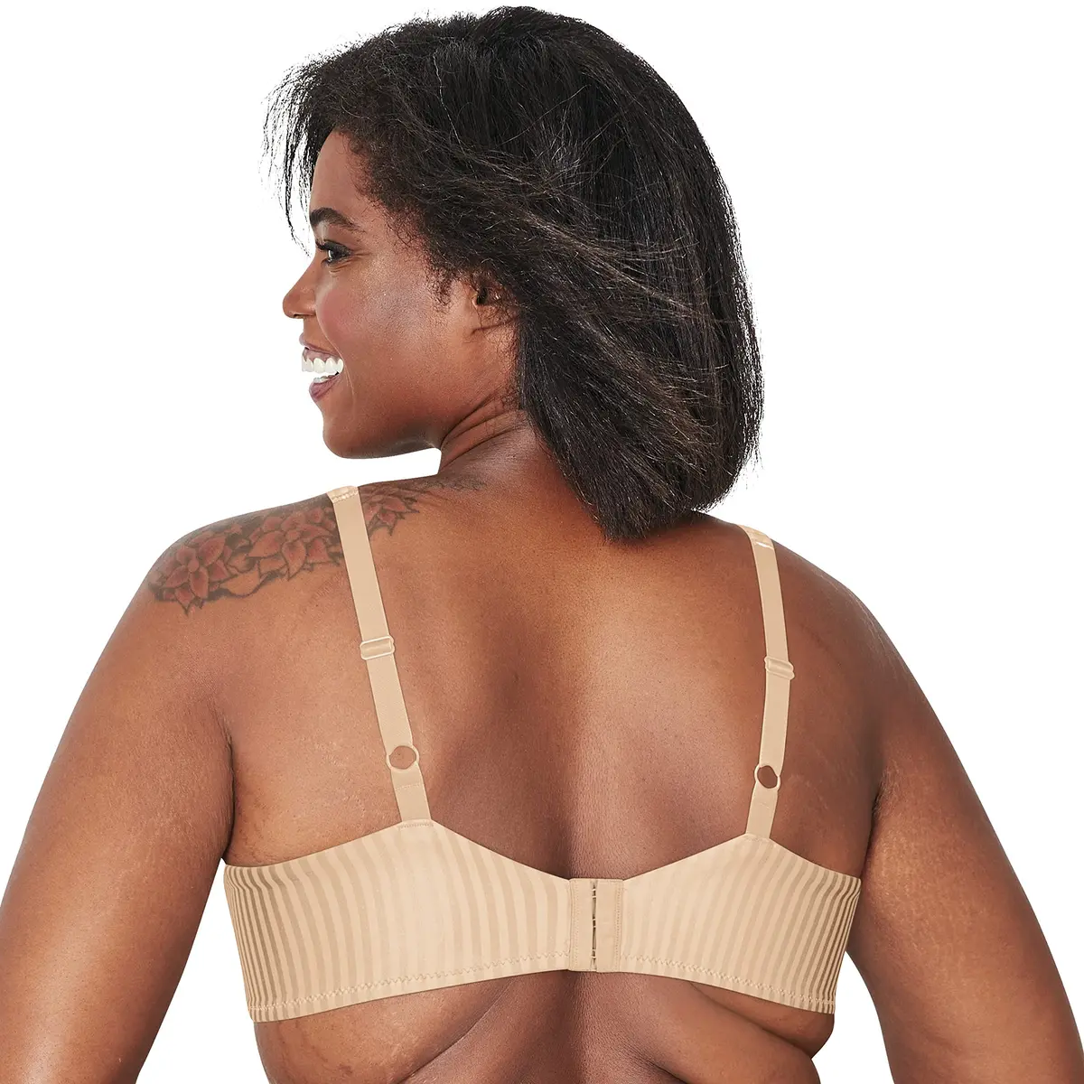 Playtex Secrets All over Smoothing Wireless Bra 36DDD | Full Coverage, Seamless Fit for Full Figures - view 3