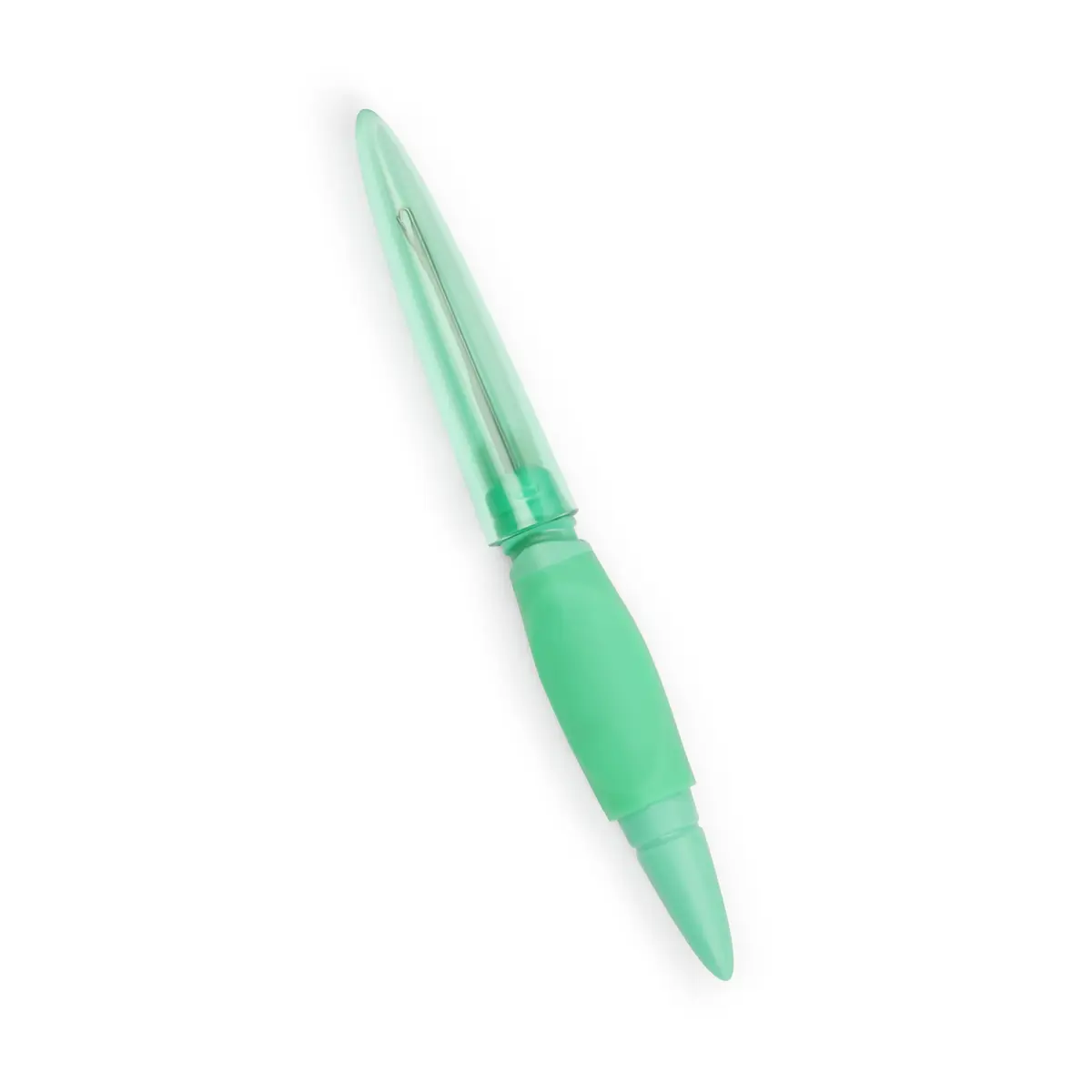 Dritz Ergonomic Knit Picker Tool, Green | Fixes Snags on Knits & Wovens - view 4