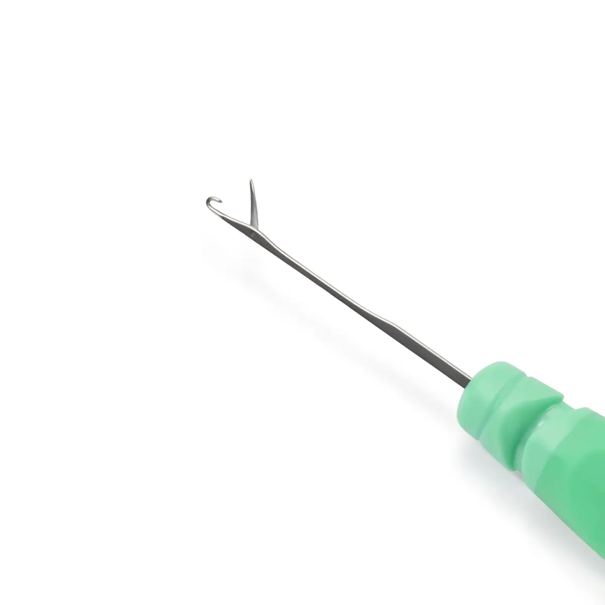 Dritz Ergonomic Knit Picker Tool, Green | Fixes Snags on Knits & Wovens - view 2