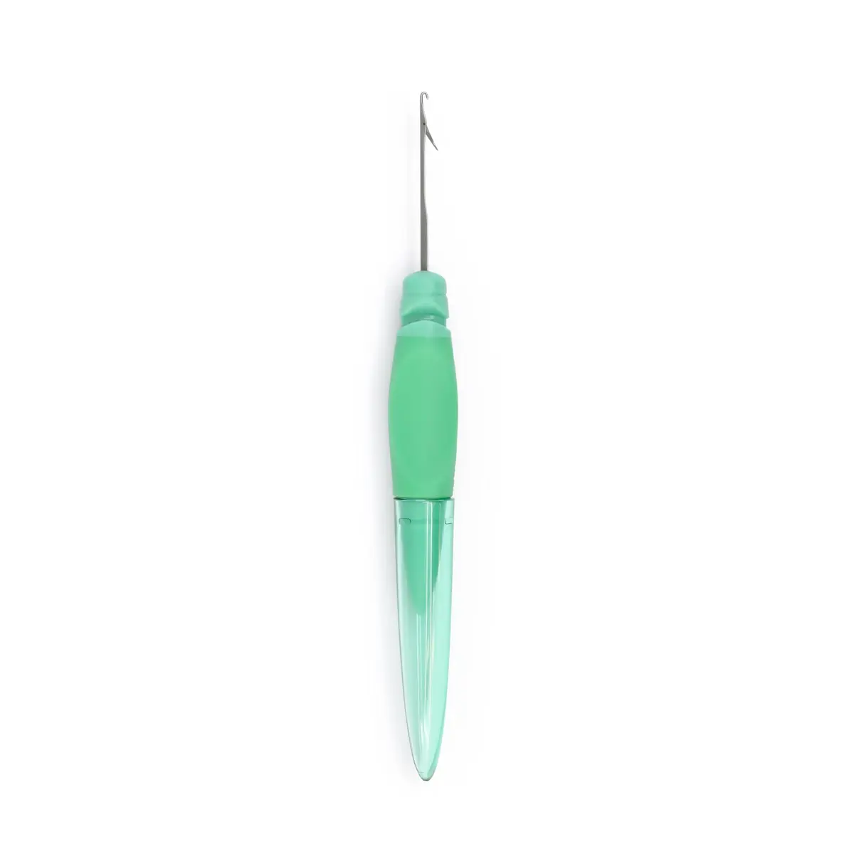 Dritz Ergonomic Knit Picker Tool, Green | Fixes Snags on Knits & Wovens - view 3