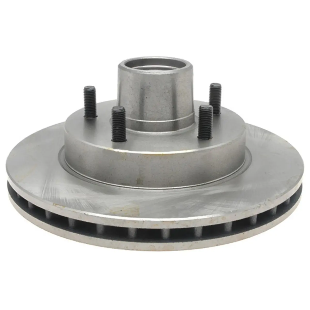 ACDelco Silver 18A87A Non-Coated Front Disc Brake Rotor & Hub Assembly | Reliable GM-Approved Performance - main product image