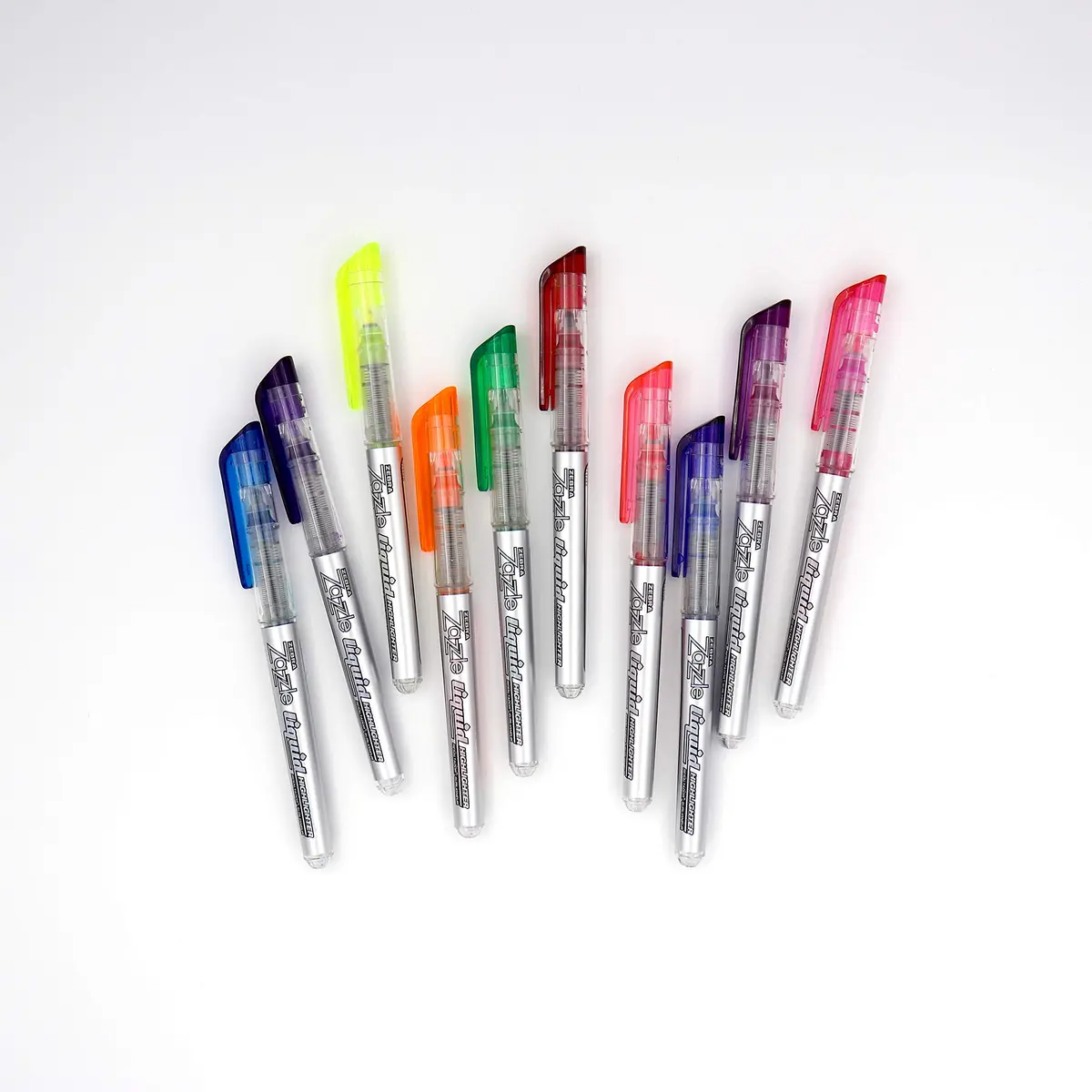 Zebra Pen Zazzle Liquid Ink Highlighter, Chisel Tip, Yellow, 12-Count | Vibrant, Smudge-Resistant, Smooth Flow - view 5