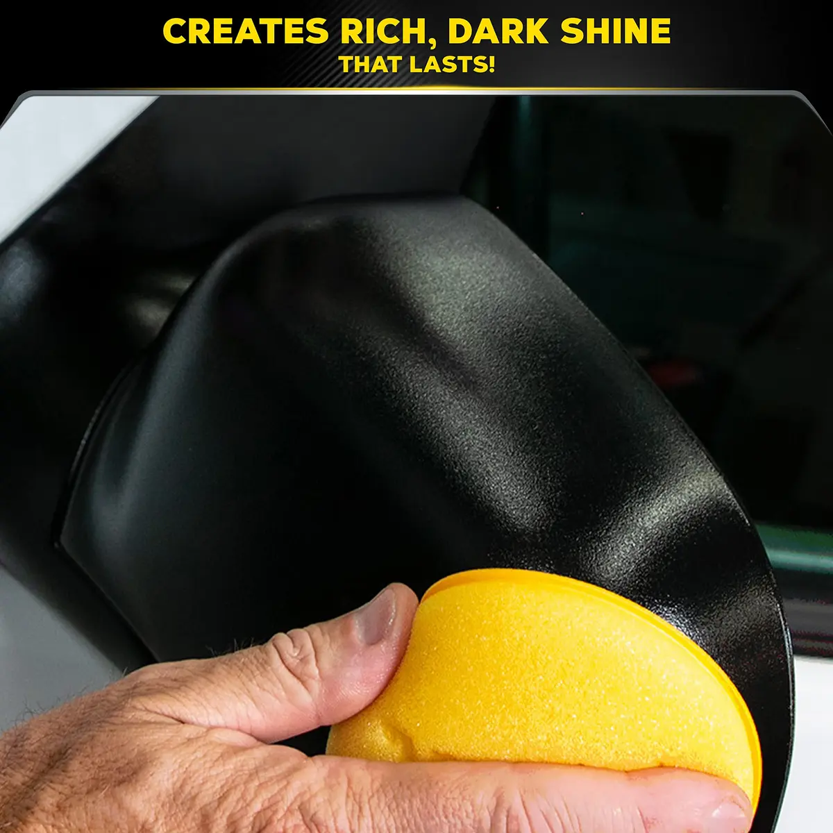 Meguiar's Ultimate Black Plastic Restorer 12 Oz | Deep Color & Shine, UV Protection for Car Exterior Plastic - view 6