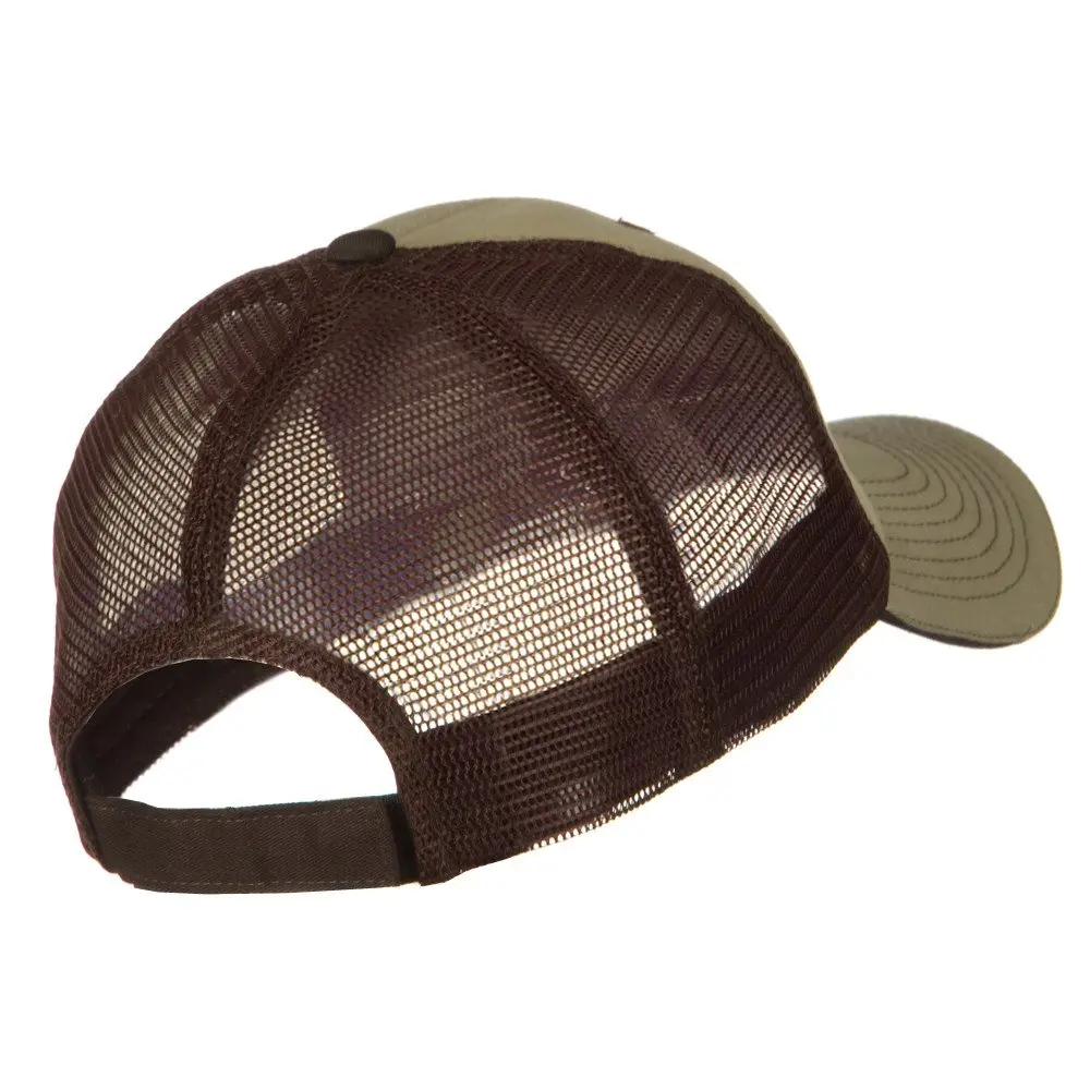 e4Hats.com Big Size Garment Washed Cotton Twill Mesh Cap | Summer Sports Unisex XL-3XL - view 2