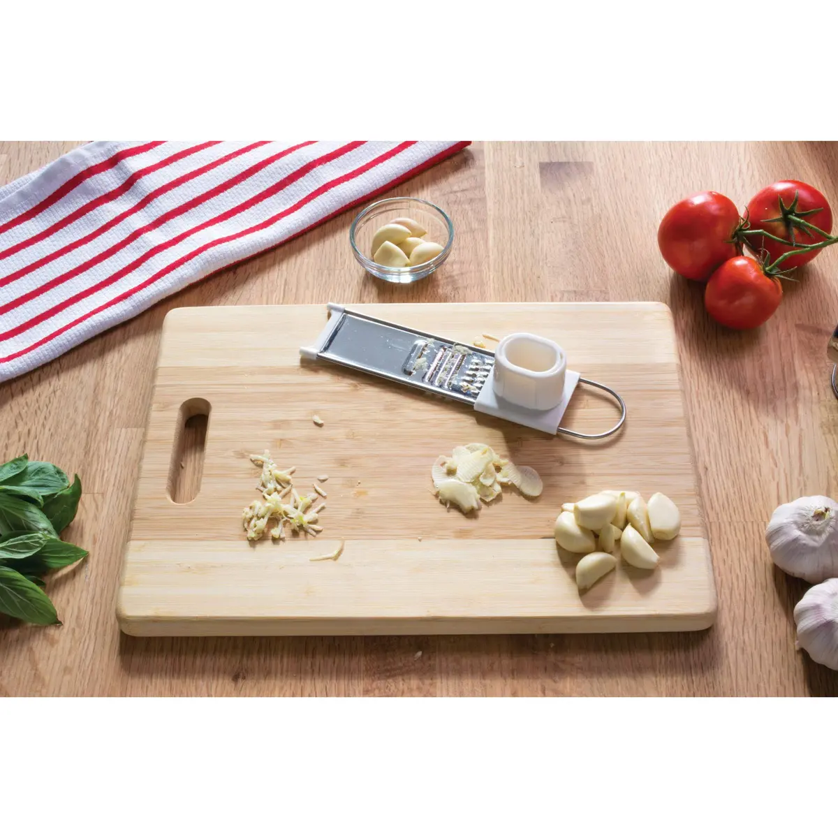 Fante's Garlic Keeper Unglazed Earthenware Ceramic | Keeps Garlic Fresh Up to 3 Weeks - view 2