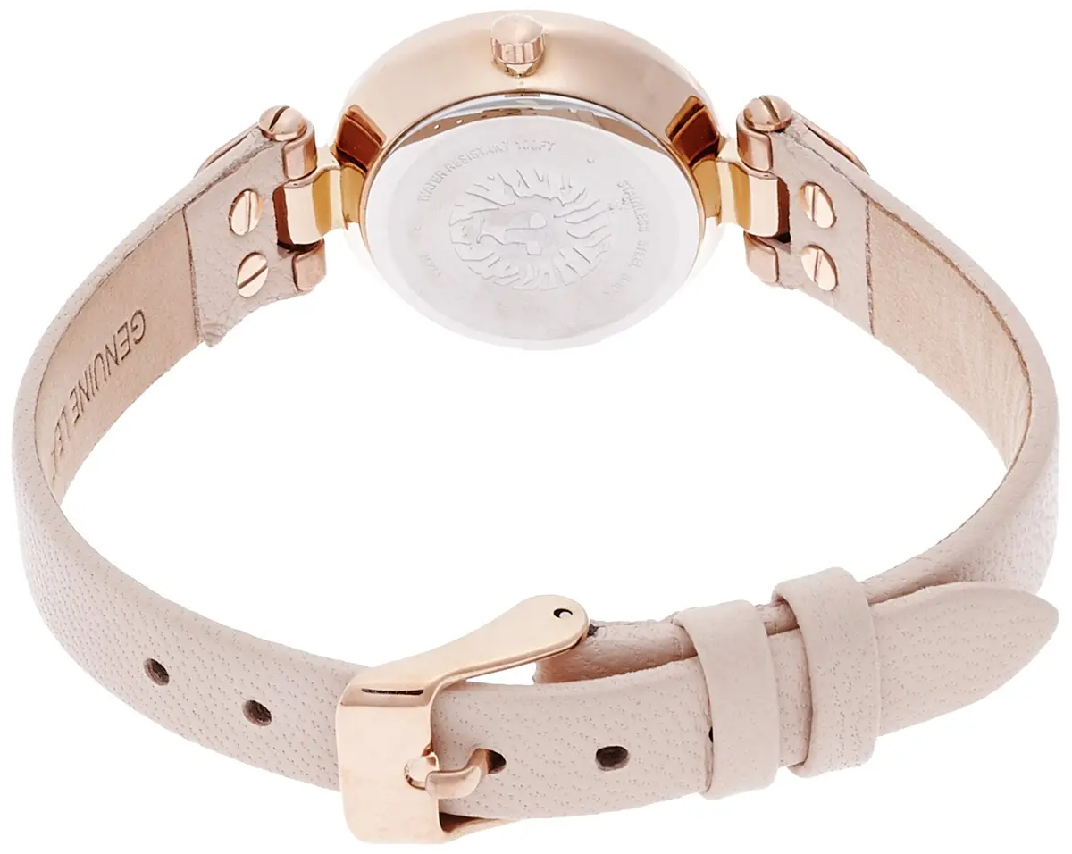 Anne Klein Women's 10/9442RGLP Rose Gold-Tone Watch with Leather Band | Elegant Dress Style, 26mm Case, Leather Strap - view 2