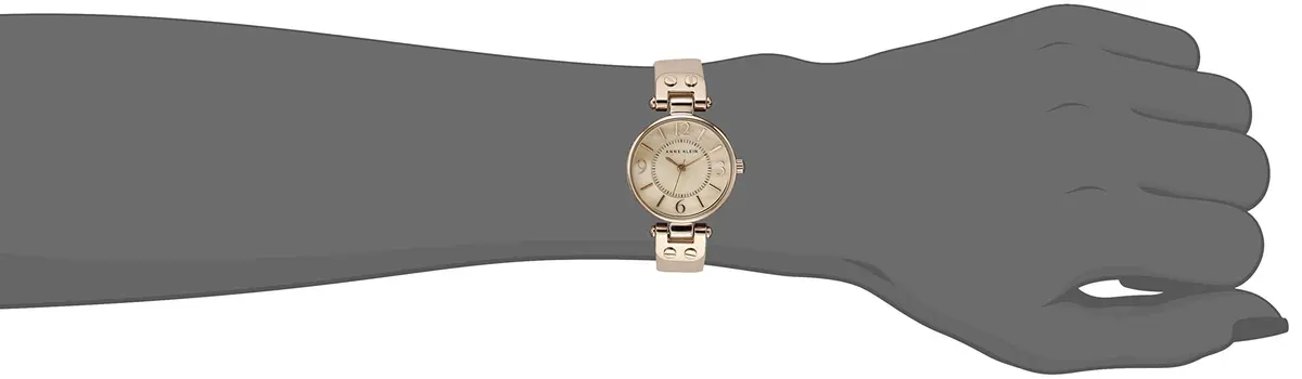 Anne Klein Women's 10/9442RGLP Rose Gold-Tone Watch with Leather Band | Elegant Dress Style, 26mm Case, Leather Strap - view 4