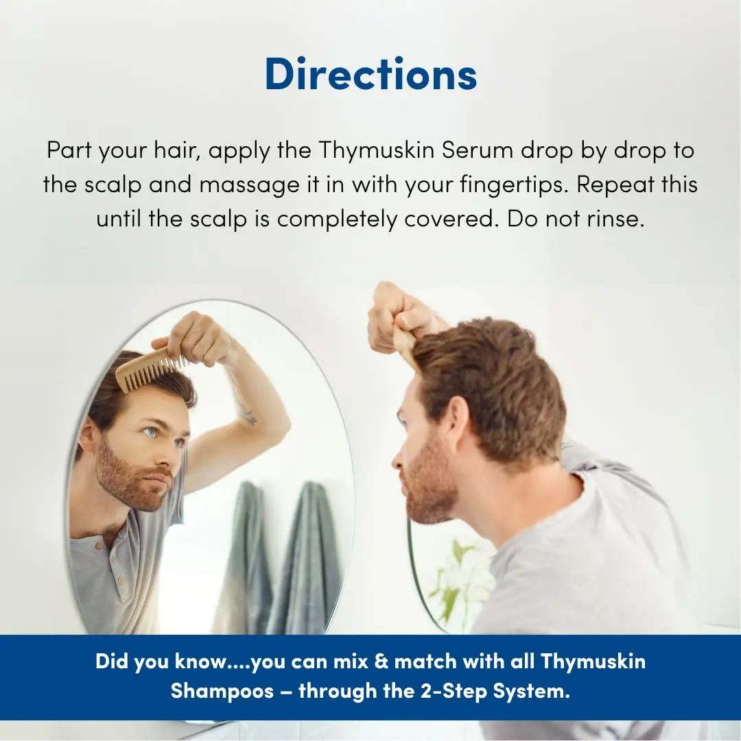 THYMU SKIN GKL Thymuskin Classic Serum 200ml | Hair Revitalizing Scalp Treatment for Men & Women - view 4