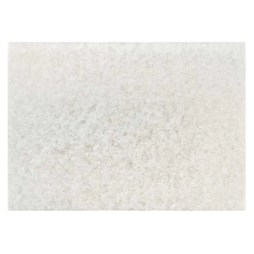 3M White Super Polish Pad 4100 32 in x 14 in | Soft Finish & Light Cleaning Pad - main product image