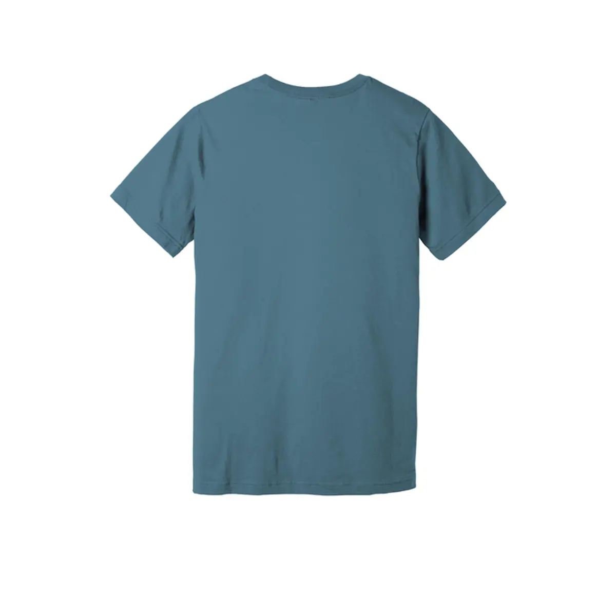 BELLA+CANVAS Unisex Jersey Short-Sleeve T-Shirt Steel Blue XL | Breathable Cotton for Indian Climate - view 3