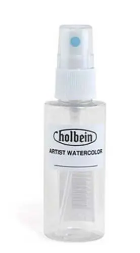 Holbein Watercolor Spray Bottle 2oz | Refillable Atomizer for Painting & Art - view 2